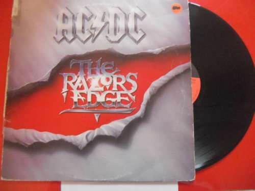 RARE!!! ACDC - THE RAZORS EDGE VINYL, LP, RECORD